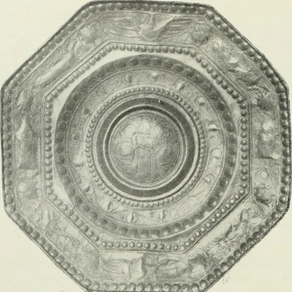 An illustration from Norges kirker i det 16de og 17de aarhundrede, 1911, leaf 159