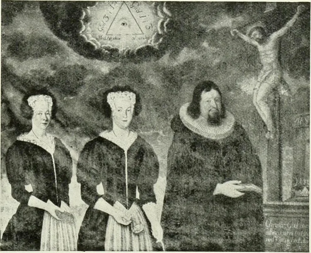 An illustration from Norges kirker i det 16de og 17de aarhundrede, 1911, leaf 160
