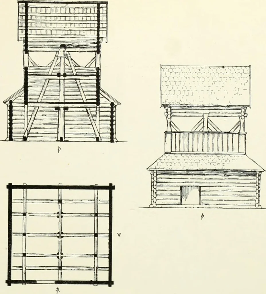 An illustration from Norges kirker i det 16de og 17de aarhundrede, 1911, leaf 178