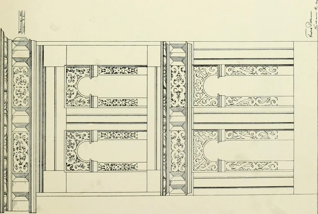 An illustration from Norges kirker i det 16de og 17de aarhundrede, 1911, leaf 190