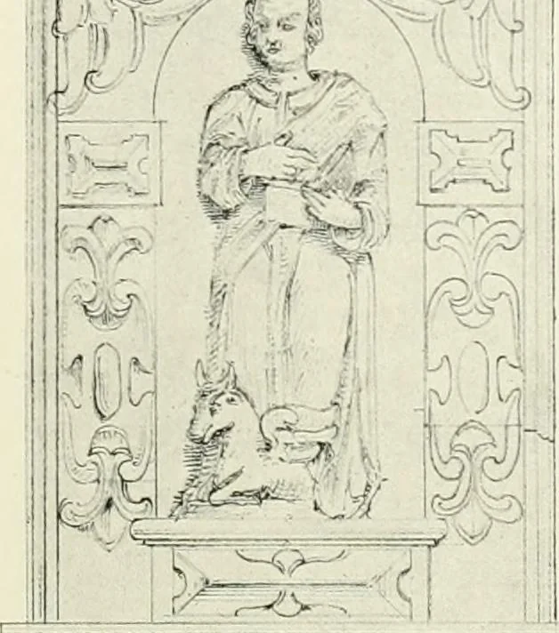 An illustration from Norges kirker i det 16de og 17de aarhundrede, 1911, leaf 192