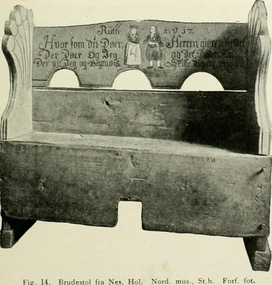 An illustration from Norges kirker i det 16de og 17de aarhundrede, 1911, leaf 26