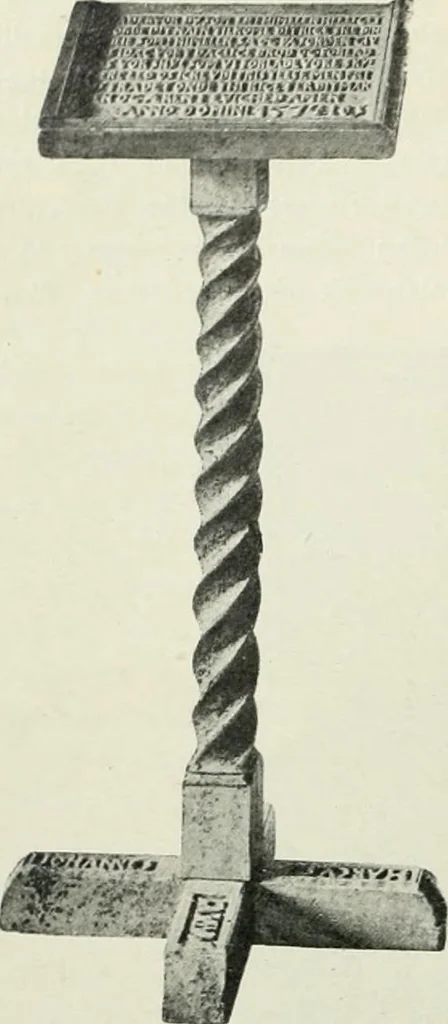 An illustration from Norges kirker i det 16de og 17de aarhundrede, 1911, leaf 33
