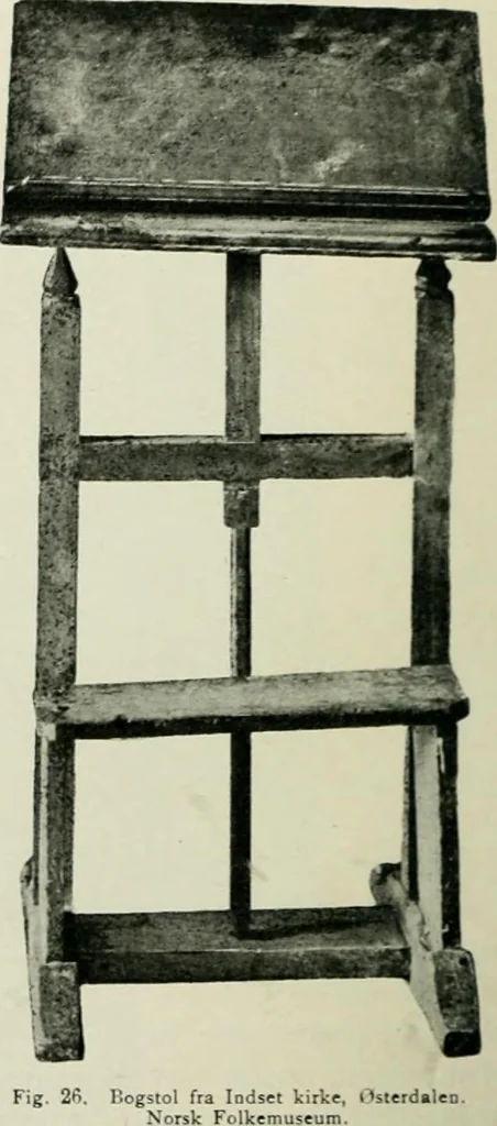 An illustration from Norges kirker i det 16de og 17de aarhundrede, 1911, leaf 33