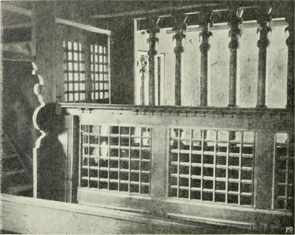 An illustration from Norges kirker i det 16de og 17de aarhundrede, 1911, leaf 37