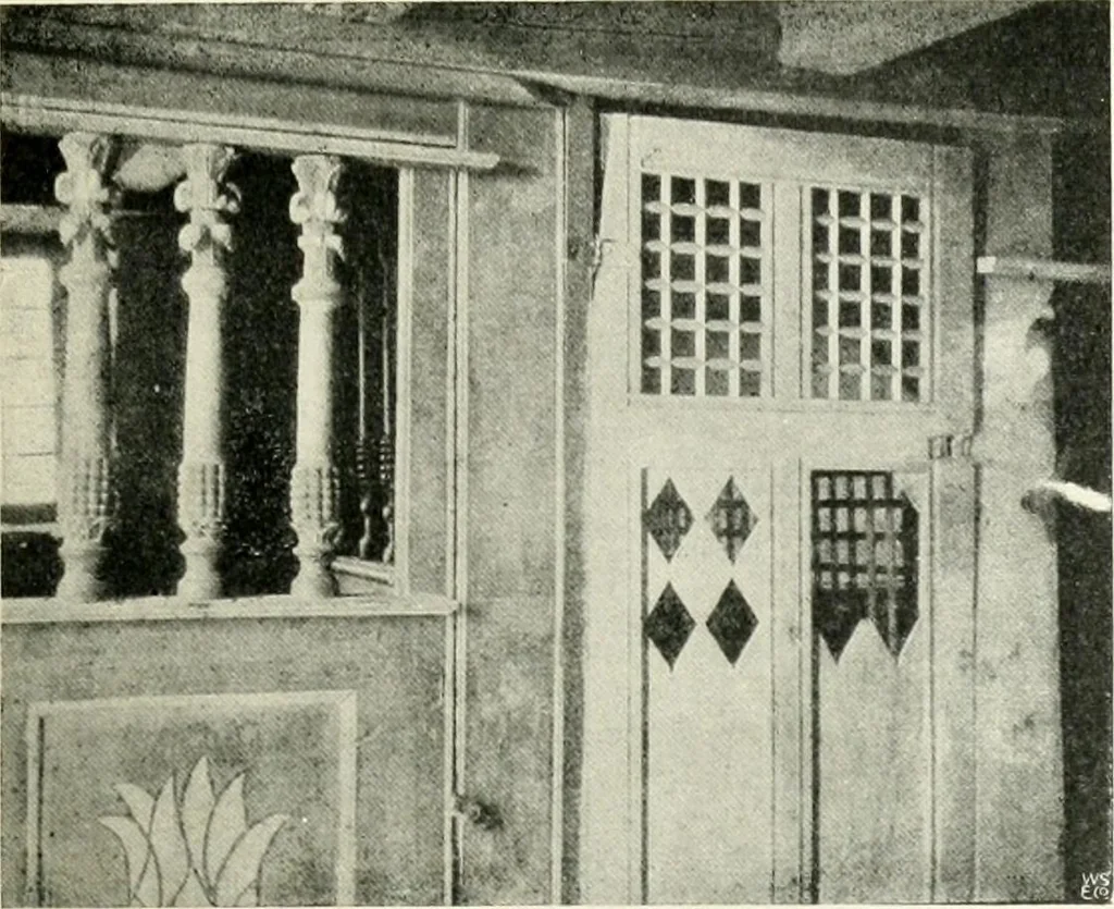 An illustration from Norges kirker i det 16de og 17de aarhundrede, 1911, leaf 38