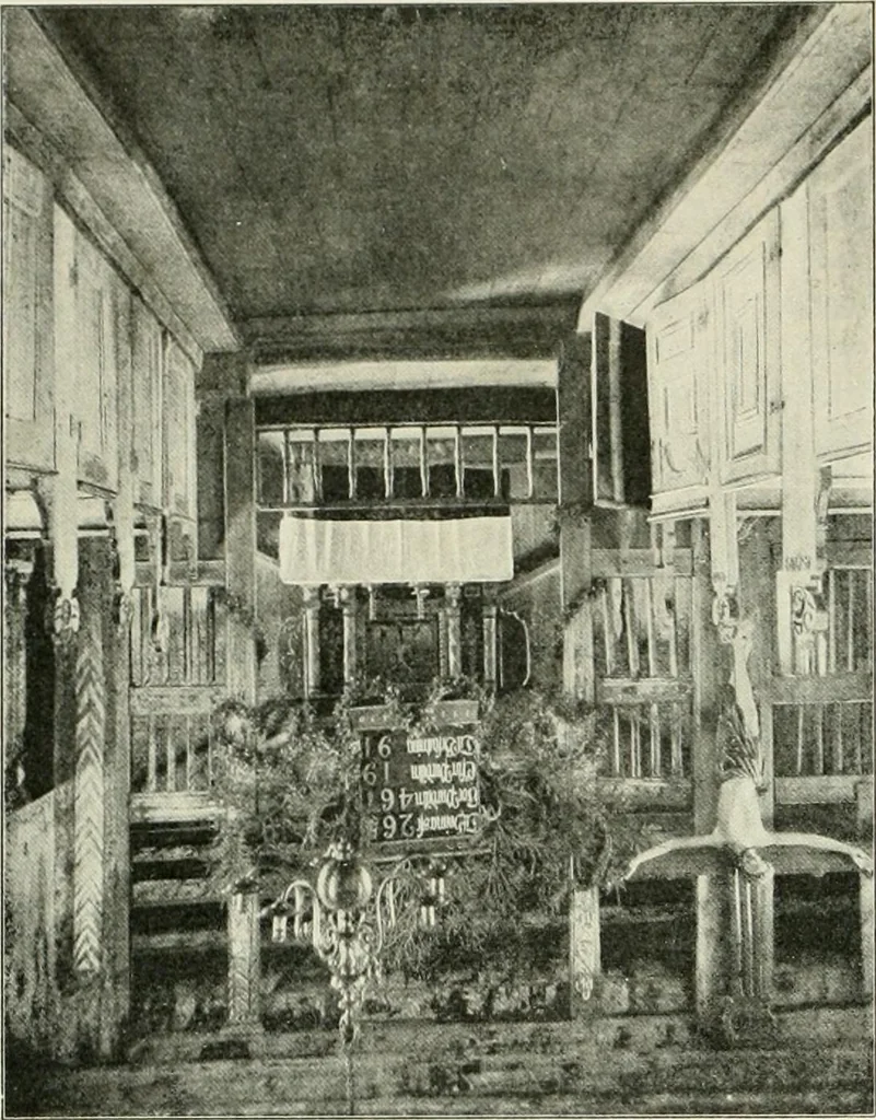 An illustration from Norges kirker i det 16de og 17de aarhundrede, 1911, leaf 38