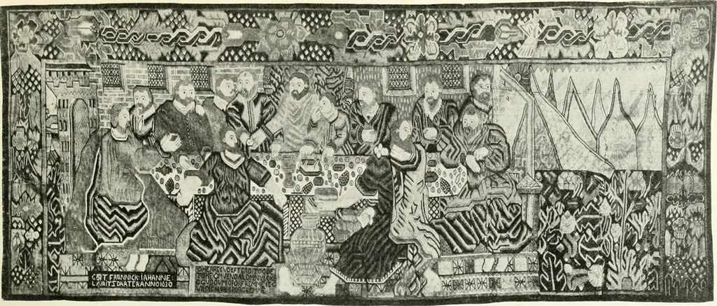 An illustration from Norges kirker i det 16de og 17de aarhundrede, 1911, leaf 40