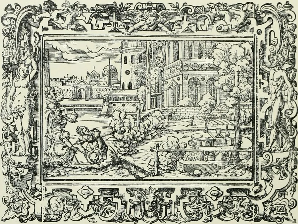 An illustration from Norges kirker i det 16de og 17de aarhundrede, 1911, leaf 43