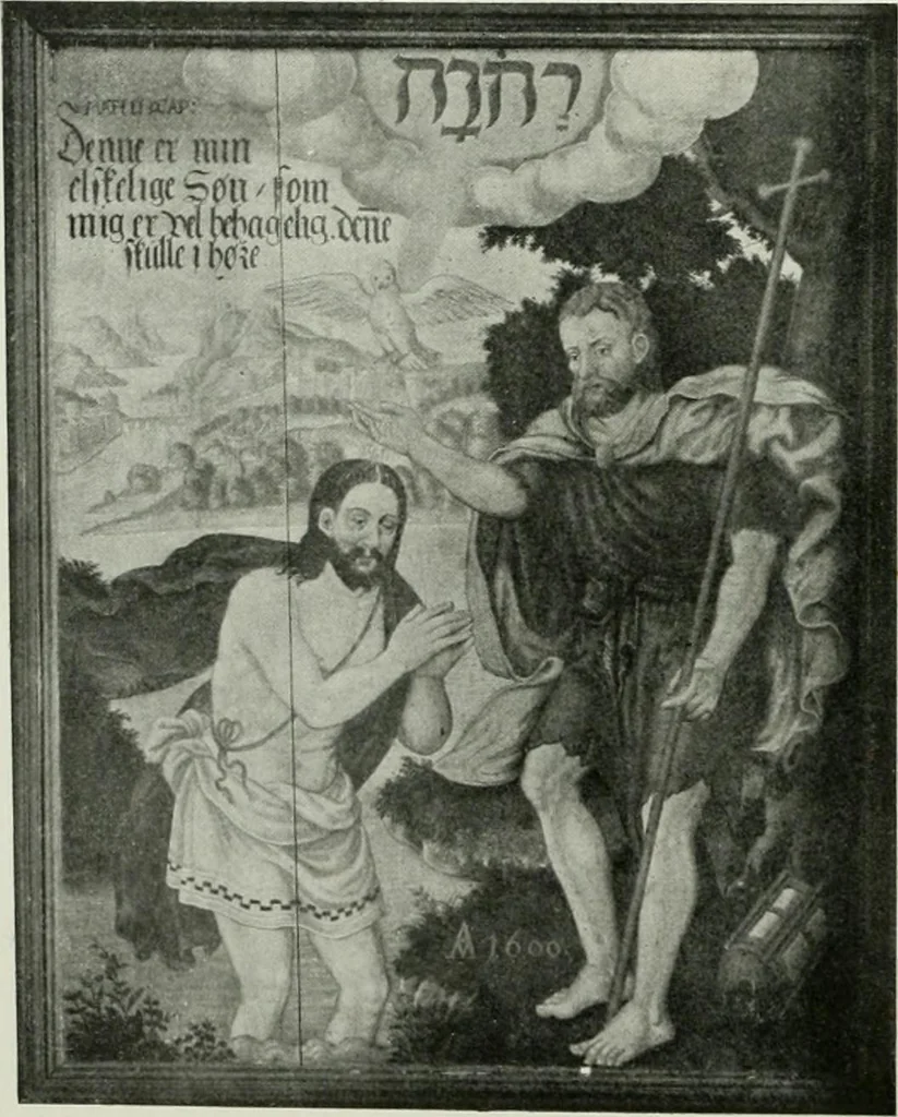 An illustration from Norges kirker i det 16de og 17de aarhundrede, 1911, leaf 65
