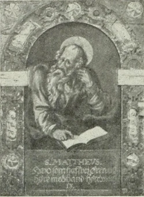 An illustration from Norges kirker i det 16de og 17de aarhundrede, 1911, leaf 67