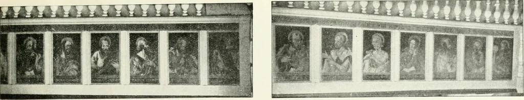 An illustration from Norges kirker i det 16de og 17de aarhundrede, 1911, leaf 68