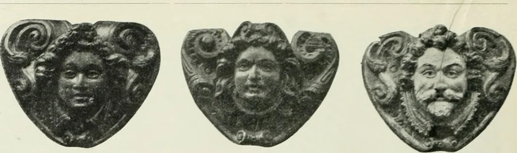 An illustration from Norges kirker i det 16de og 17de aarhundrede, 1911, leaf 71