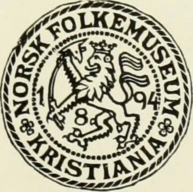 An illustration from Norges kirker i det 16de og 17de aarhundrede, 1911, leaf 8