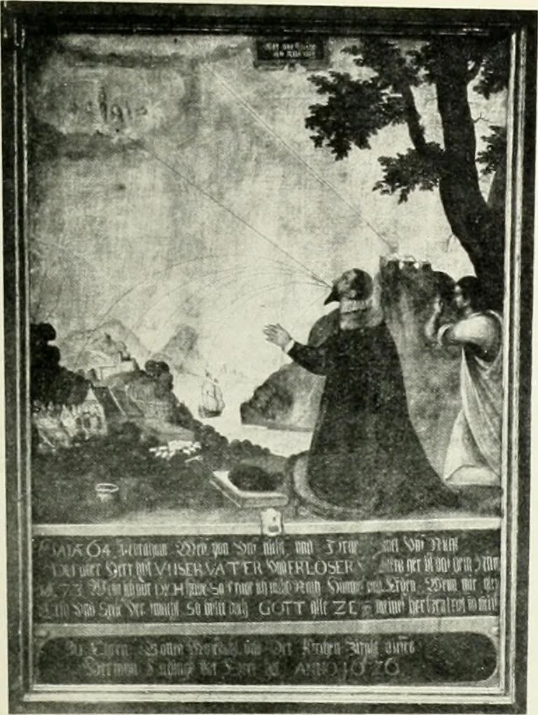 An illustration from Norges kirker i det 16de og 17de aarhundrede, 1911, leaf 90