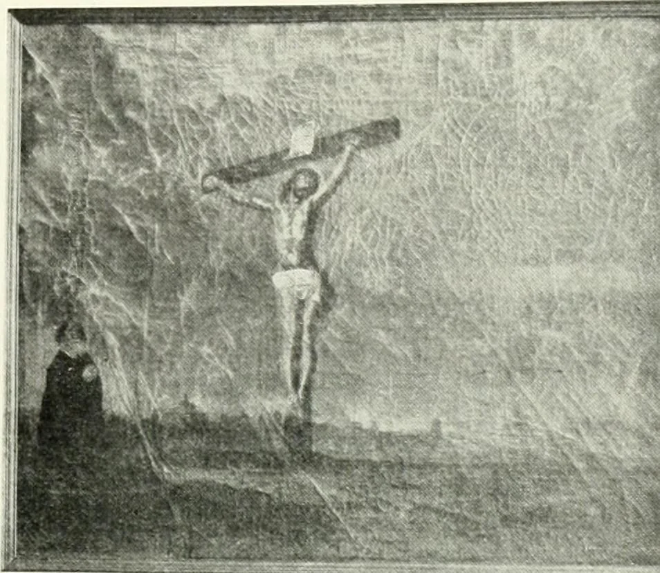 An illustration from Norges kirker i det 16de og 17de aarhundrede, 1911, leaf 90