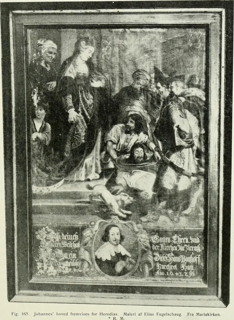 An illustration from Norges kirker i det 16de og 17de aarhundrede, 1911, leaf 92