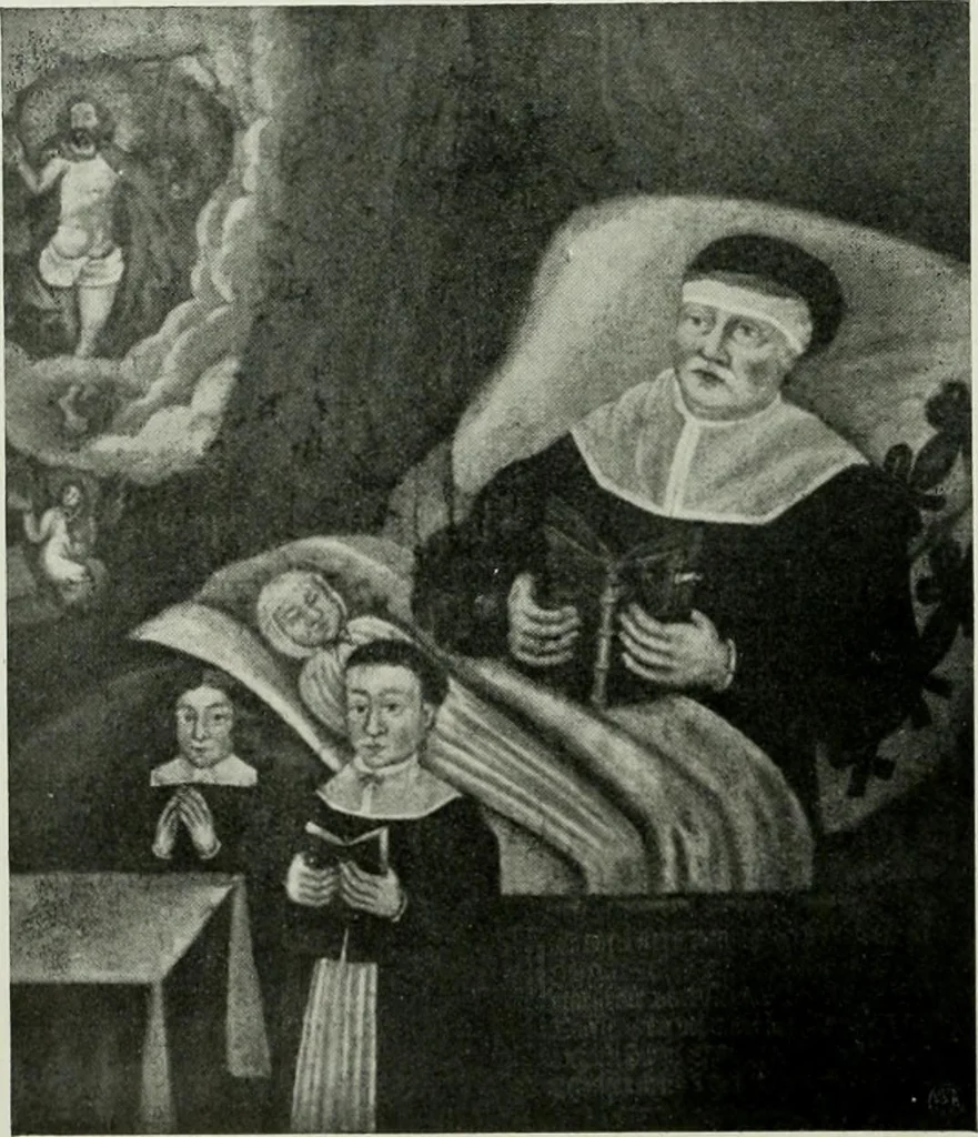An illustration from Norges kirker i det 16de og 17de aarhundrede, 1911, leaf 93