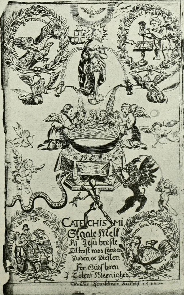 An illustration from Norges kirker i det 16de og 17de aarhundrede, 1911, leaf 94