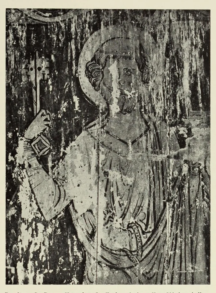 An illustration from Norges malerkunst i middelalderen, 1917, leaf 103