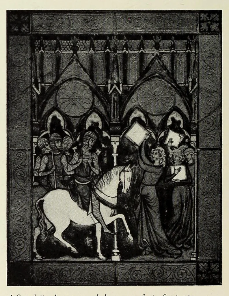 An illustration from Norges malerkunst i middelalderen, 1917, leaf 116