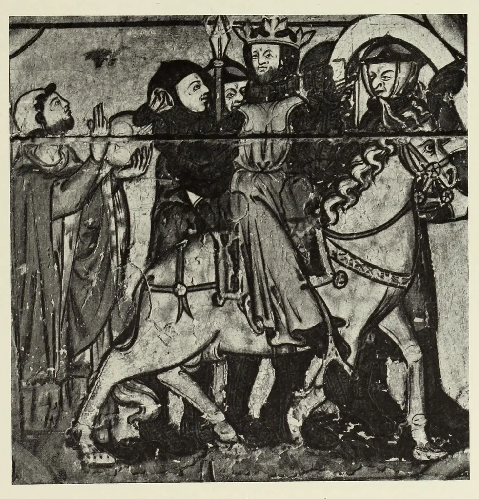 An illustration from Norges malerkunst i middelalderen, 1917, leaf 181
