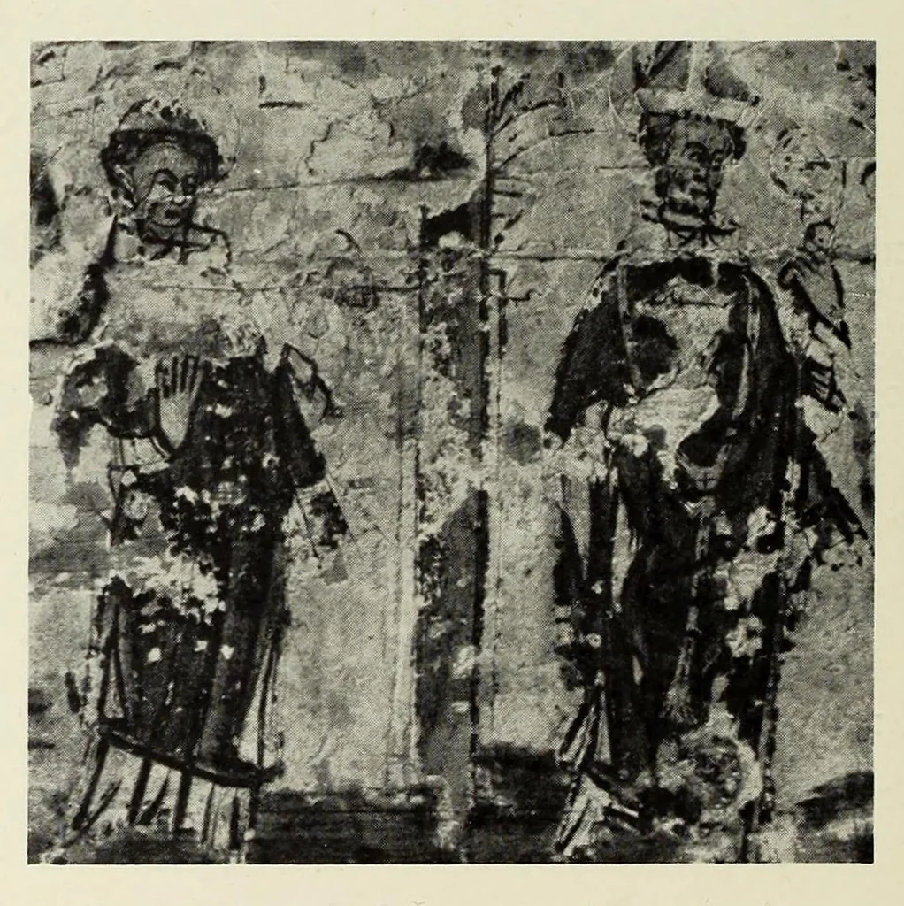An illustration from Norges malerkunst i middelalderen, 1917, leaf 198