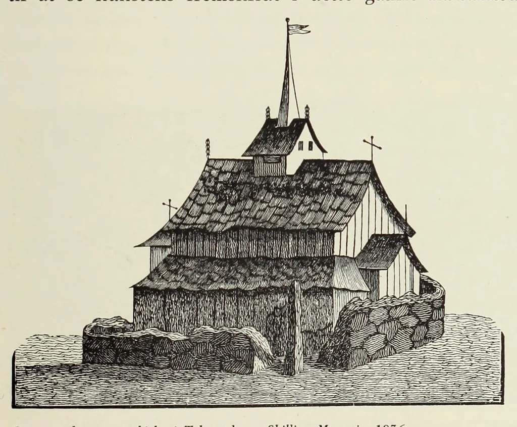 An illustration from Norges malerkunst i middelalderen, 1917, leaf 209