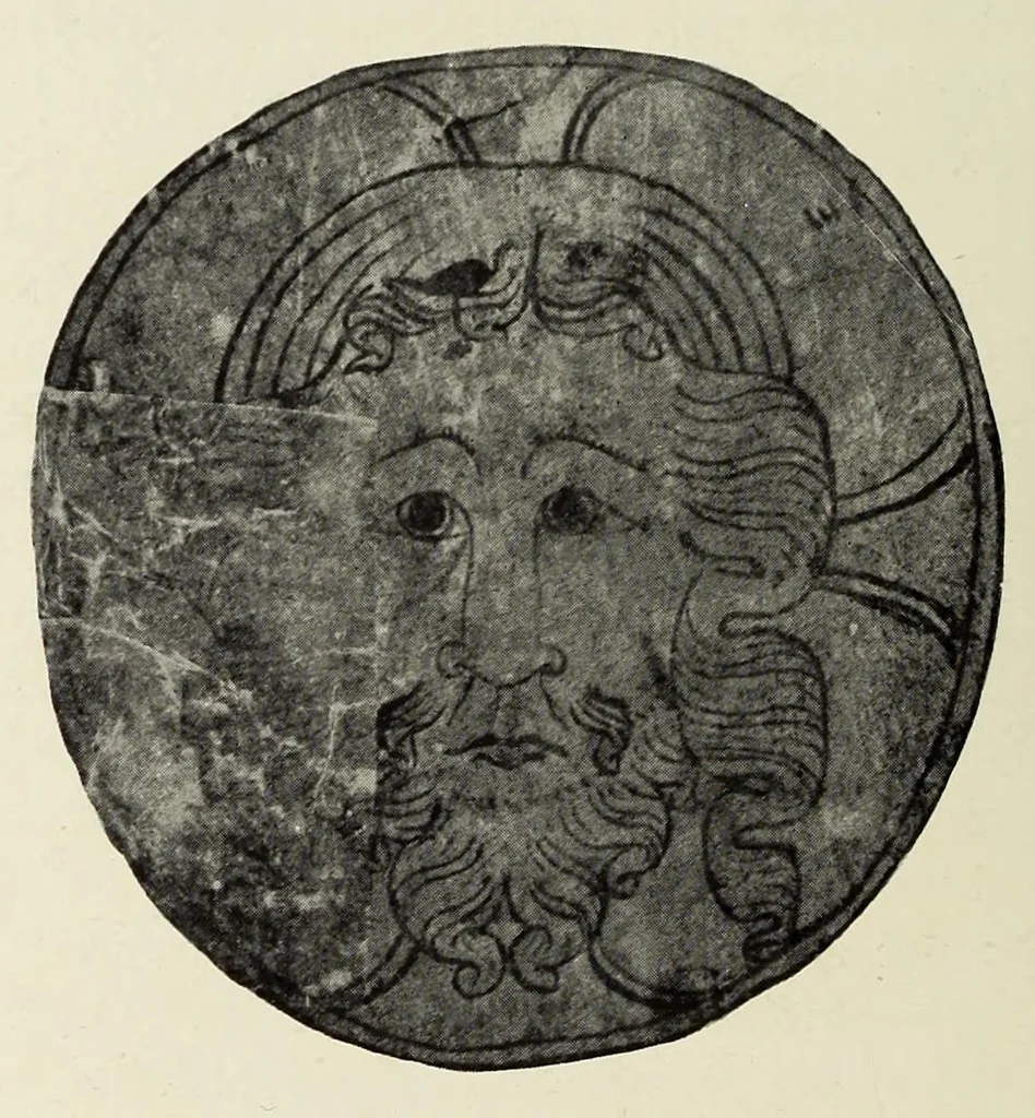 An illustration from Norges malerkunst i middelalderen, 1917, leaf 214