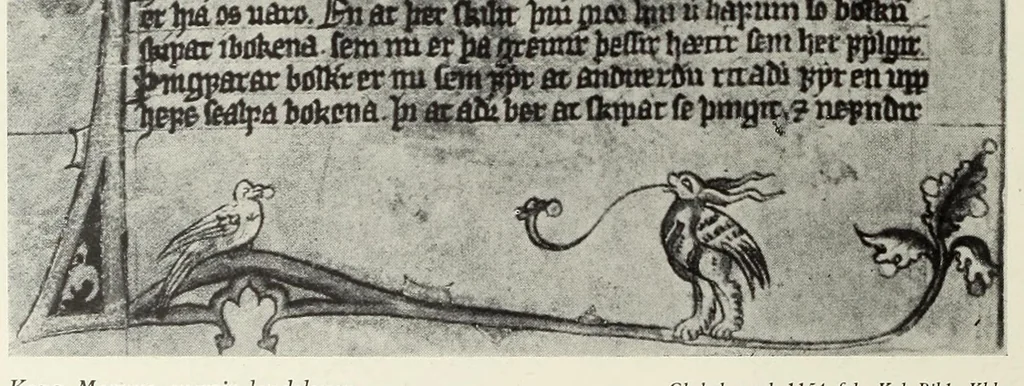 An illustration from Norges malerkunst i middelalderen, 1917, leaf 224