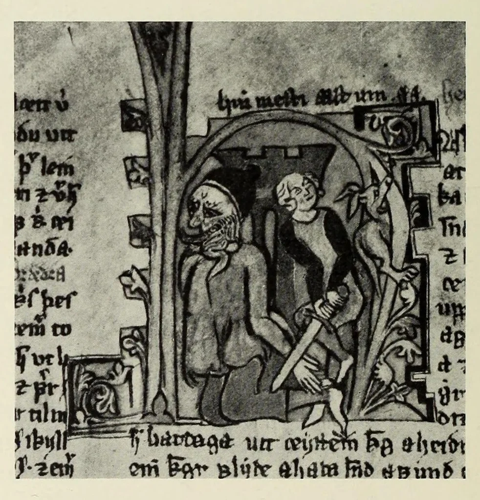 An illustration from Norges malerkunst i middelalderen, 1917, leaf 230