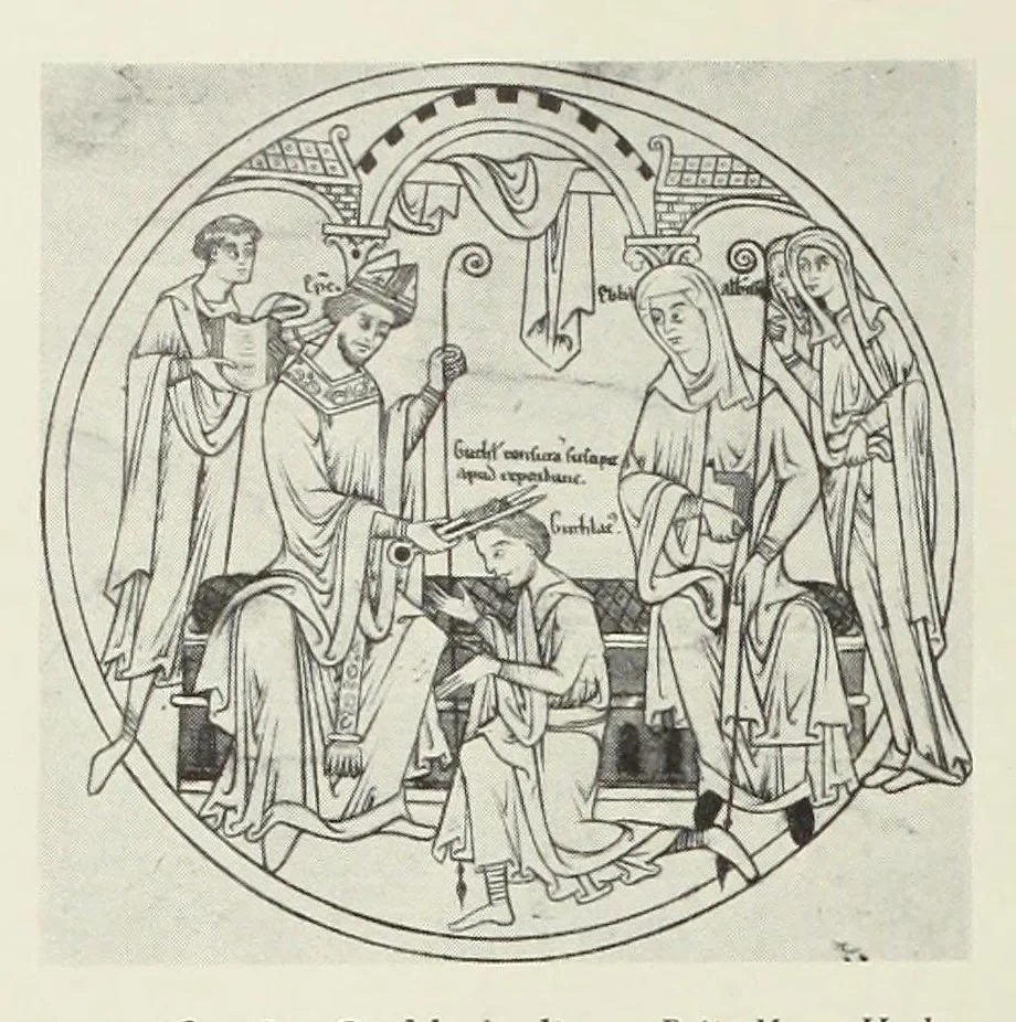 An illustration from Norges malerkunst i middelalderen, 1917, leaf 24