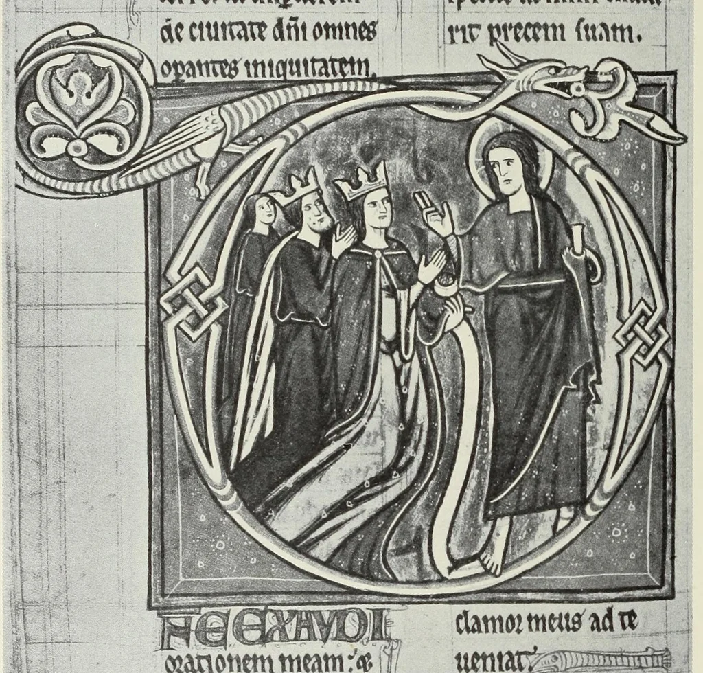 An illustration from Norges malerkunst i middelalderen, 1917, leaf 28