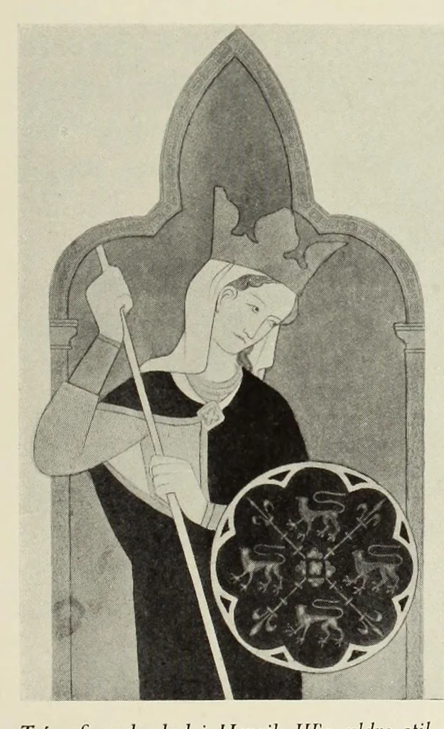 An illustration from Norges malerkunst i middelalderen, 1917, leaf 35