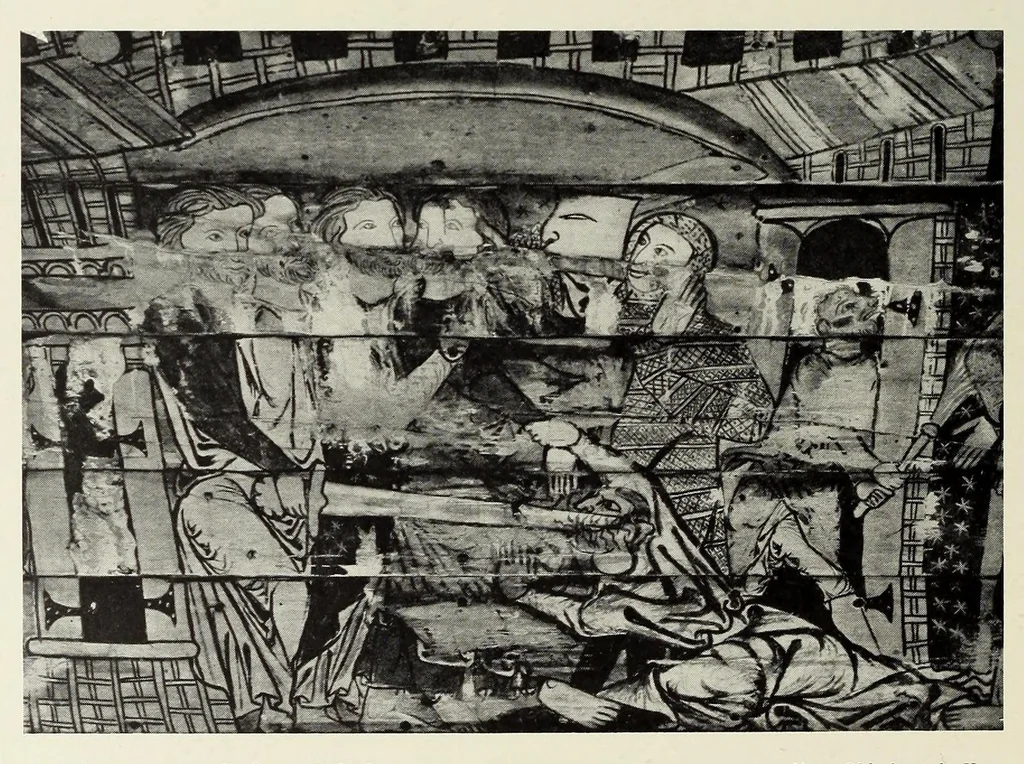 An illustration from Norges malerkunst i middelalderen, 1917, leaf 84