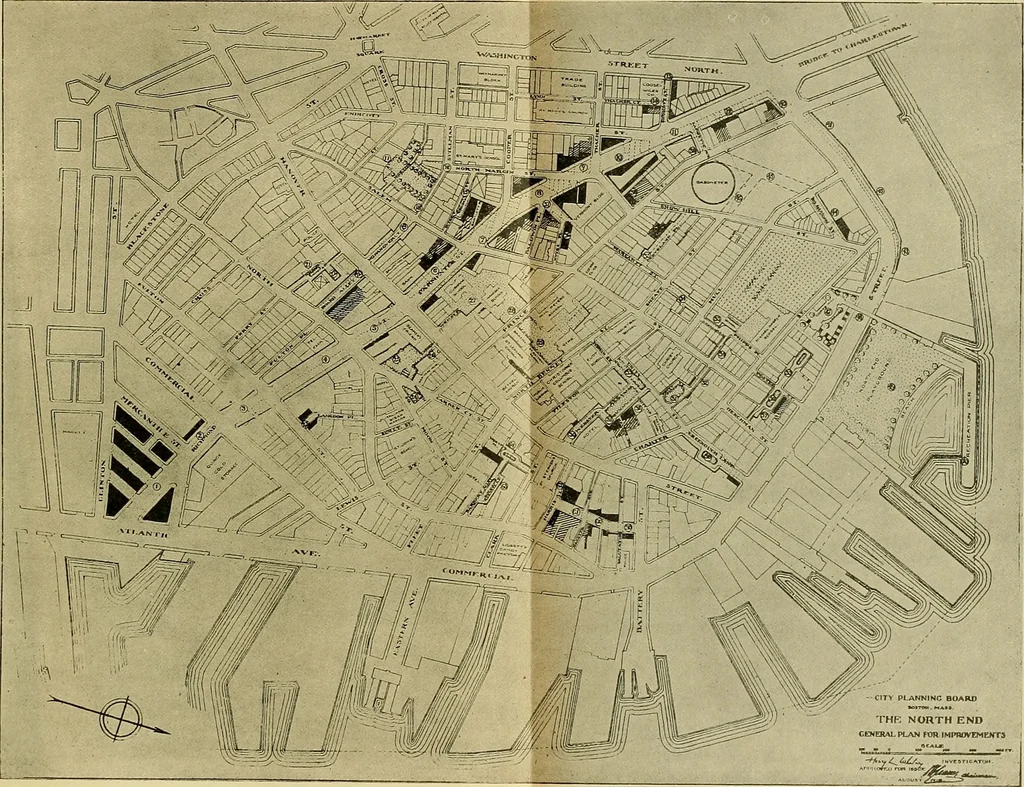 An illustration from The North end, a survey and a comprehensive plan, 1919, leaf 114