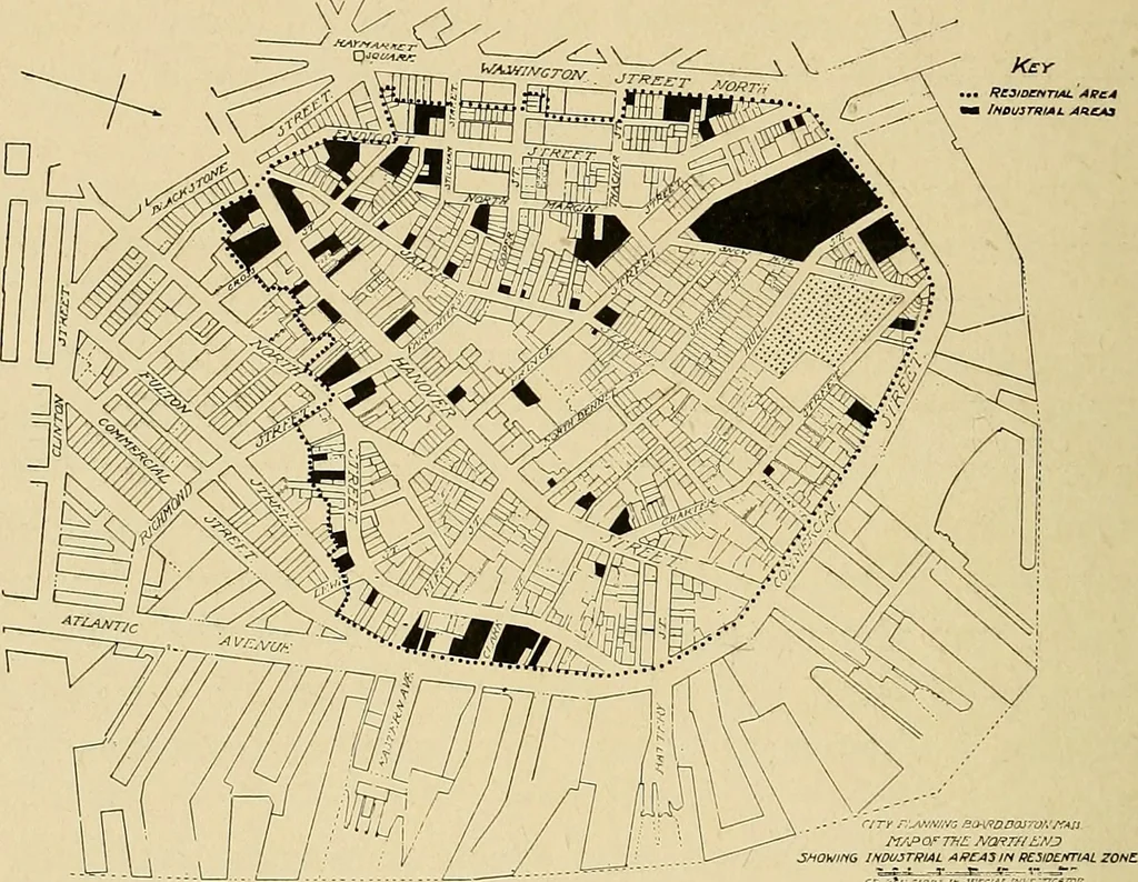 An illustration from The North end, a survey and a comprehensive plan, 1919, leaf 13