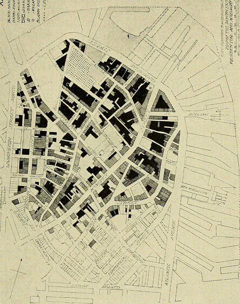 An illustration from The North end, a survey and a comprehensive plan, 1919, leaf 38