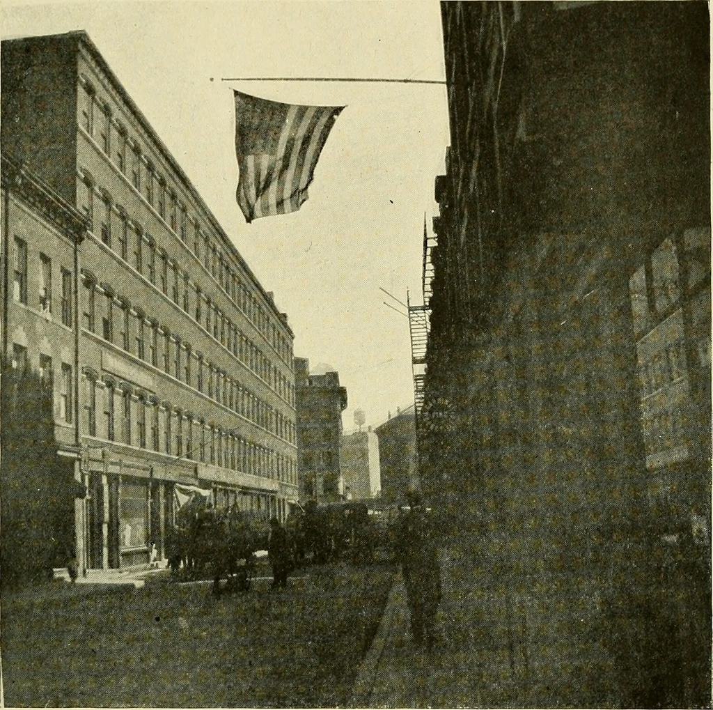 An illustration from The North end, a survey and a comprehensive plan, 1919, leaf 76