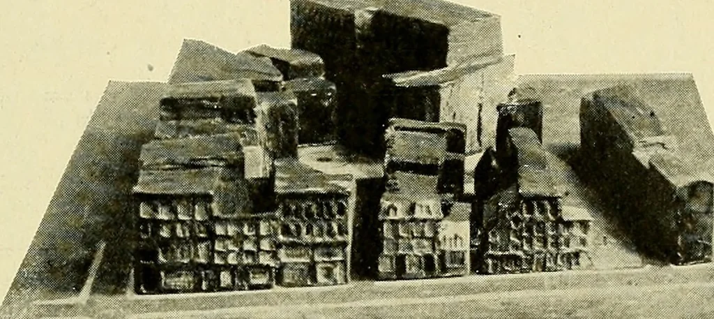 An illustration from The North end, a survey and a comprehensive plan, 1919, leaf 84