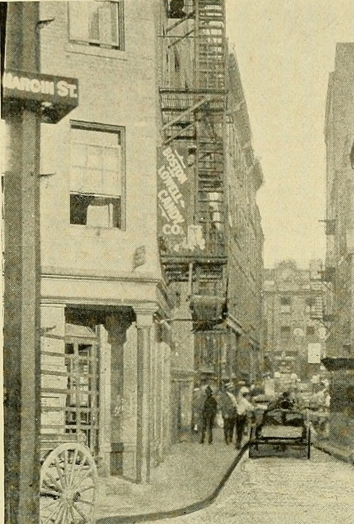 An illustration from The North end, a survey and a comprehensive plan, 1919, leaf 86