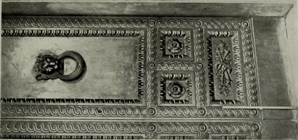 An illustration from Northern Italian details;, 1916, leaf 114