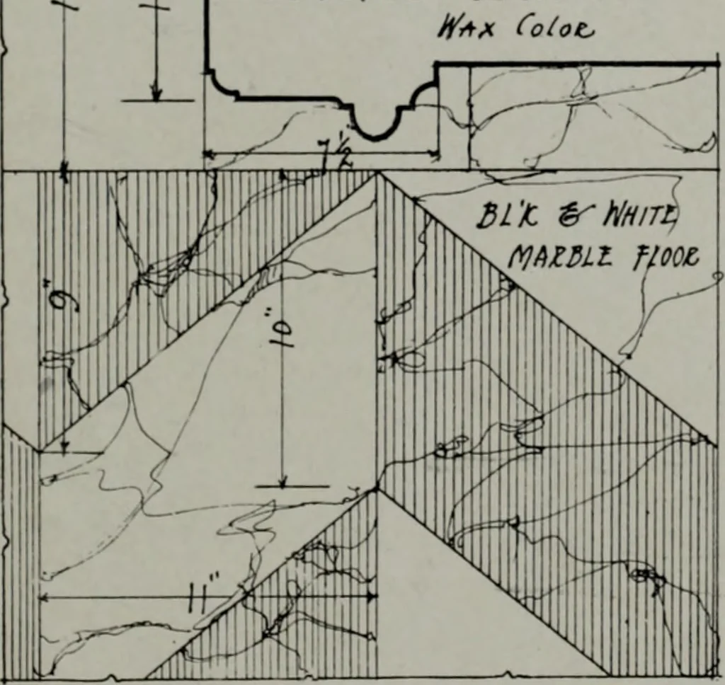 An illustration from Northern Italian details;, 1916, leaf 116