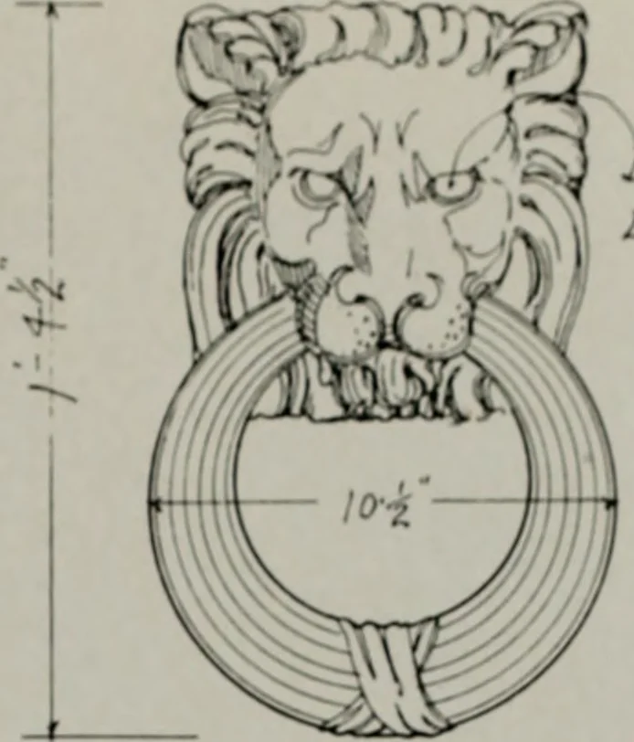 An illustration from Northern Italian details;, 1916, leaf 116