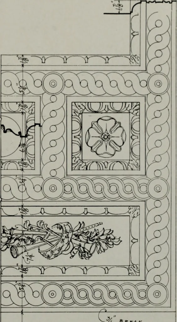 An illustration from Northern Italian details;, 1916, leaf 116