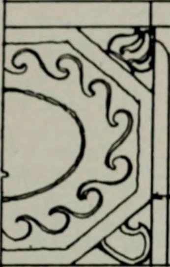 An illustration from Northern Italian details;, 1916, leaf 122