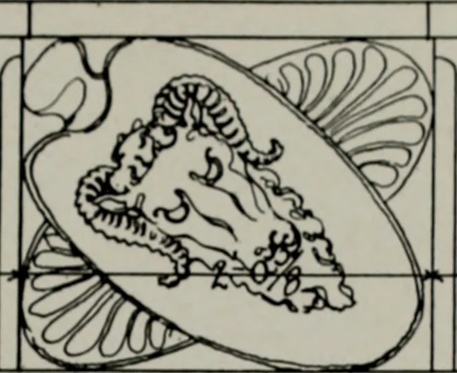 An illustration from Northern Italian details;, 1916, leaf 122