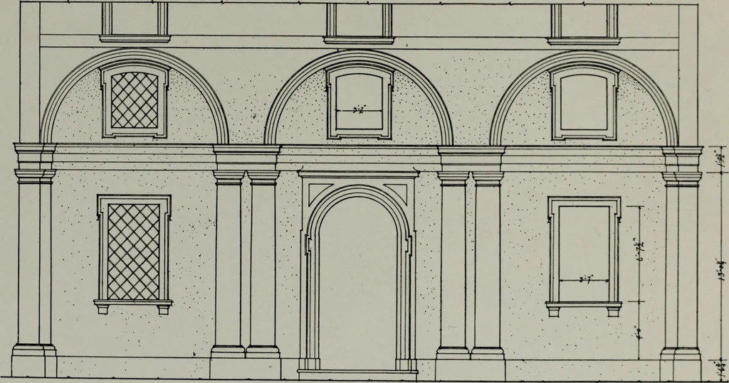 An illustration from Northern Italian details;, 1916, leaf 126
