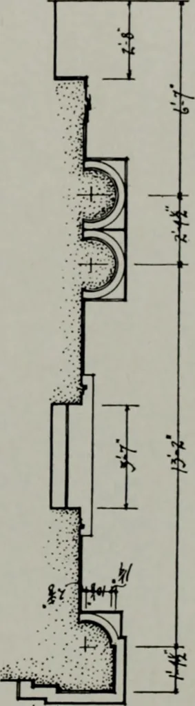 An illustration from Northern Italian details;, 1916, leaf 126