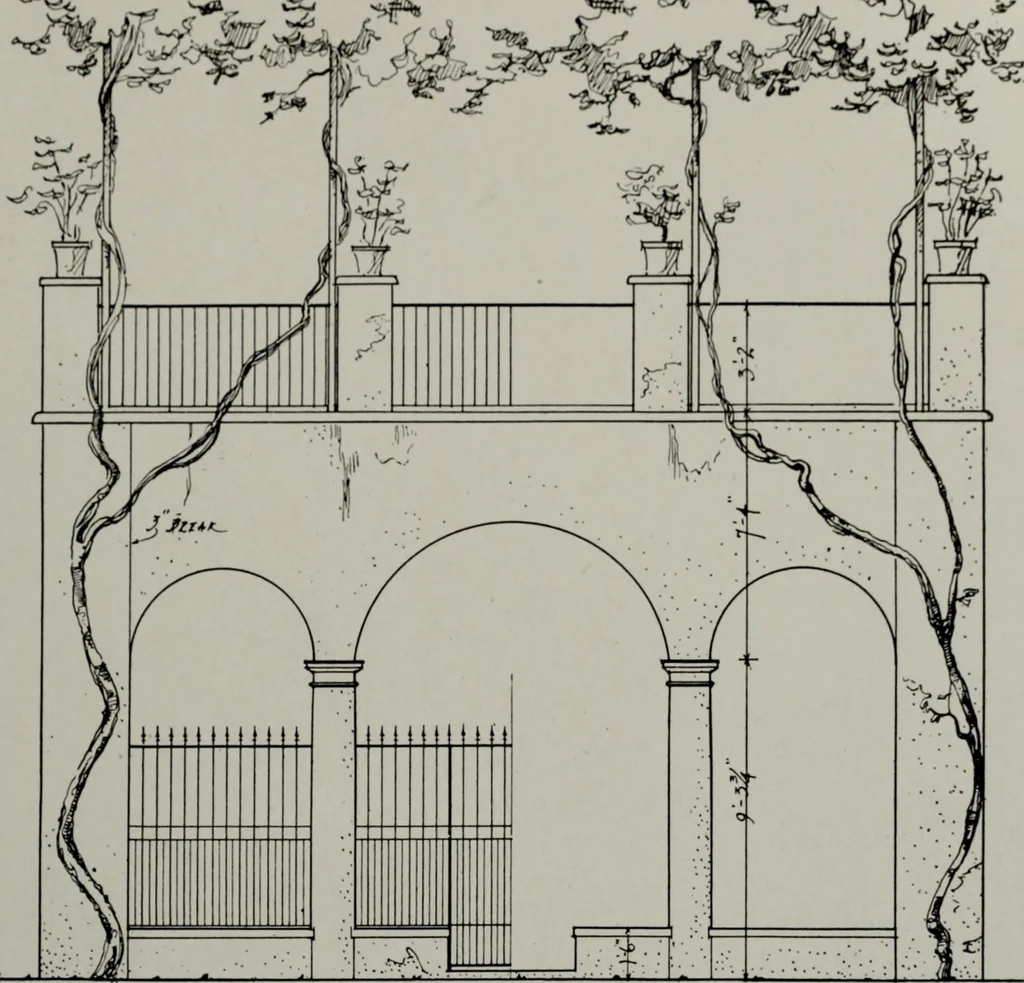 An illustration from Northern Italian details;, 1916, leaf 178
